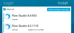 Novacura Flow Studio launcher