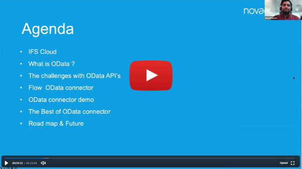 Lunch and Learn Webinar recording - IFS Cloud and o-Data