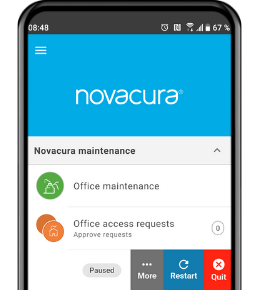 Novacura Flow Maintenance a